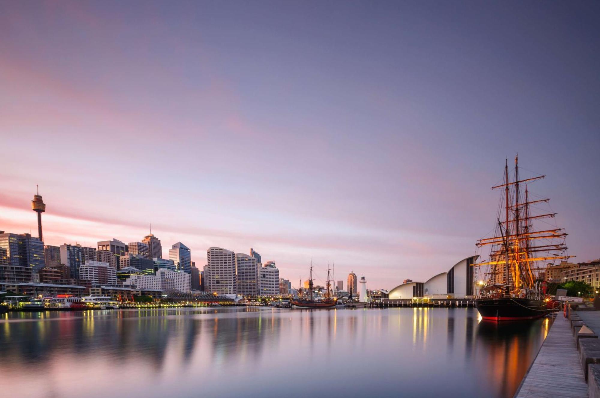 Metro Apartments On Darling Harbour Sydney Luaran gambar