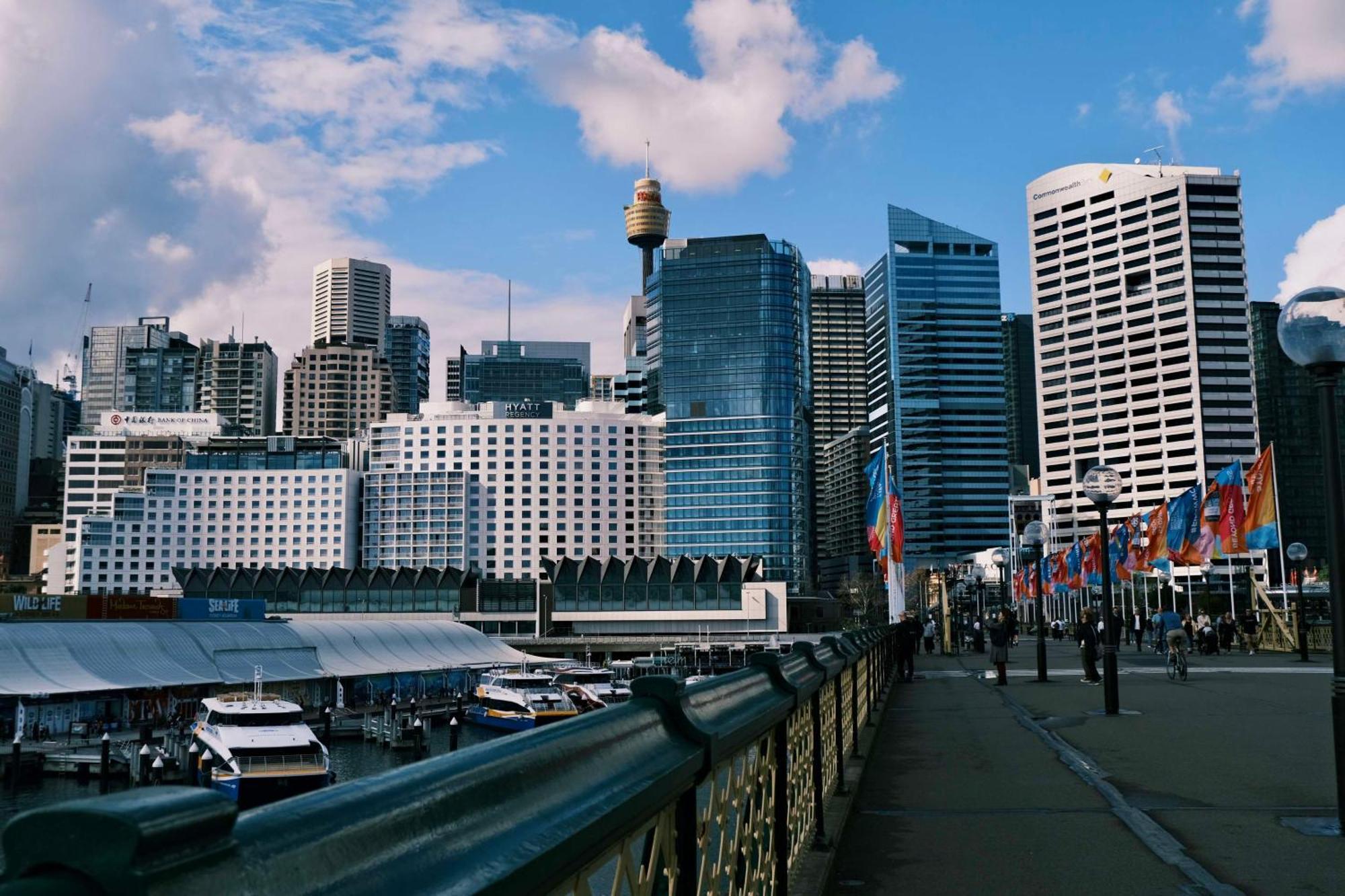 Metro Apartments On Darling Harbour Sydney Luaran gambar